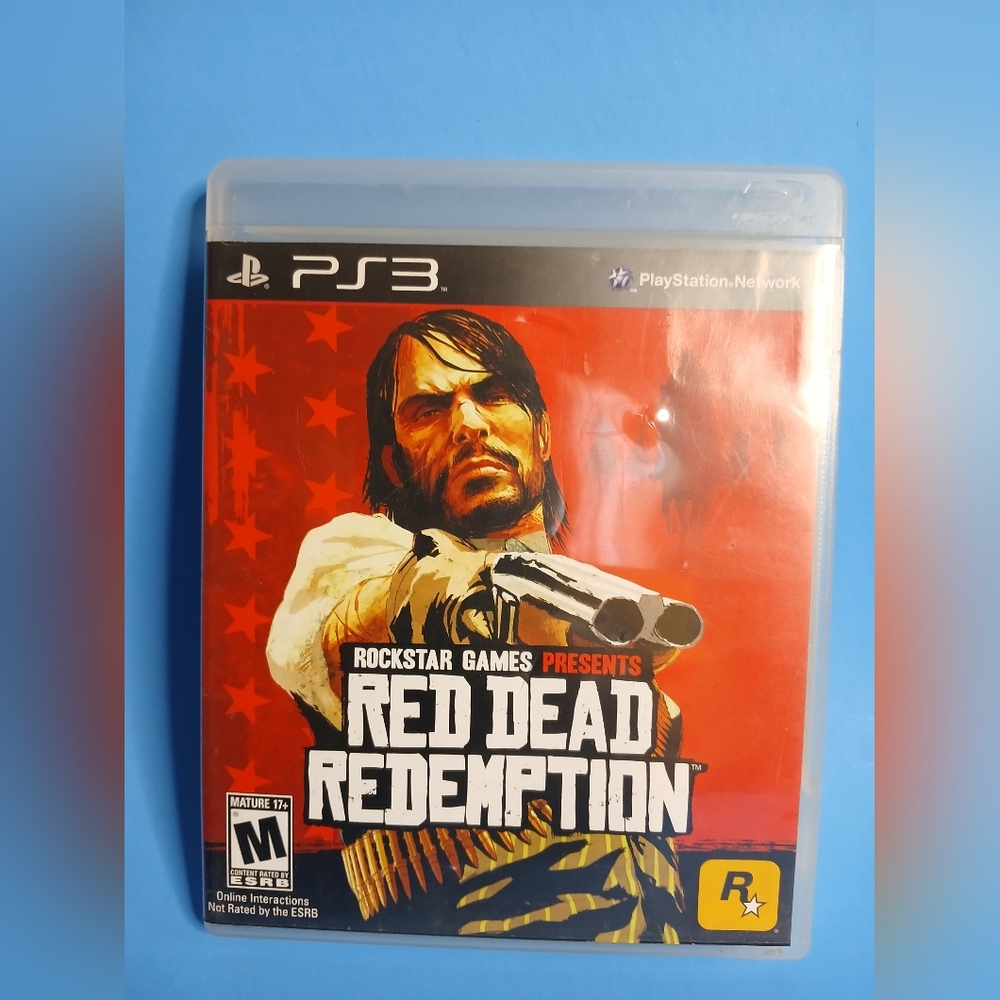 Red Dead Redemption for PS3 - Red Cover